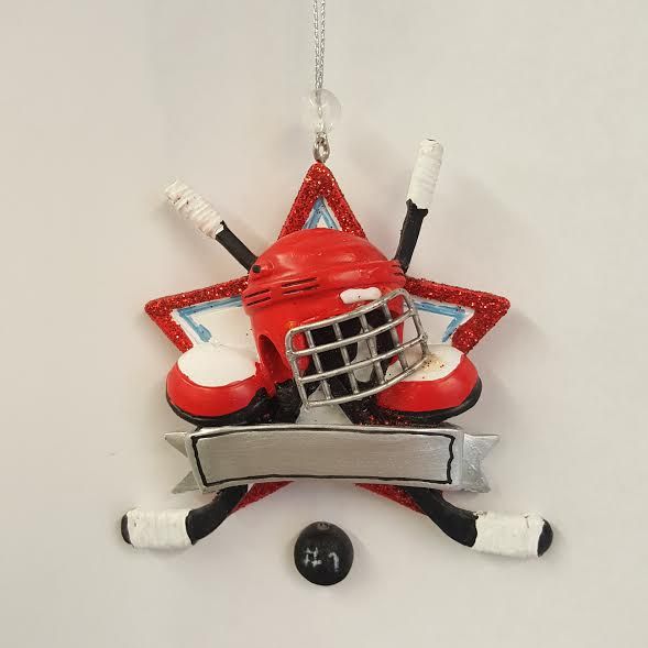 Personalize your Hockey Ornament