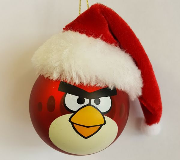 Angry Birds Ornament Red