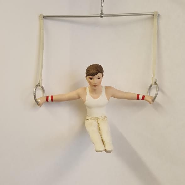 Male Gymnast on Rings