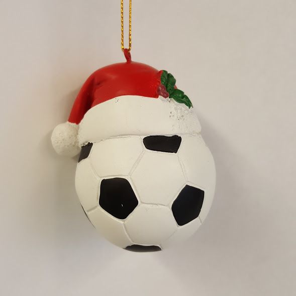 Soccer Ball Santa Hat